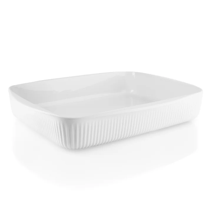 Eva Trio - Legio Nova Plat à gratin grand format, 37 x 30 cm, blanc