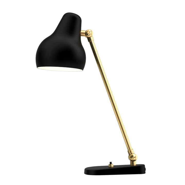 Die Louis Poulsen - VL 38 Lampe de table LED en noir / laiton