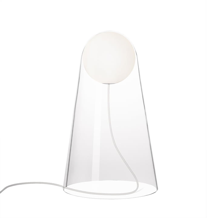 Foscarini - Lampe de table LED Satellight, blanc / transparent