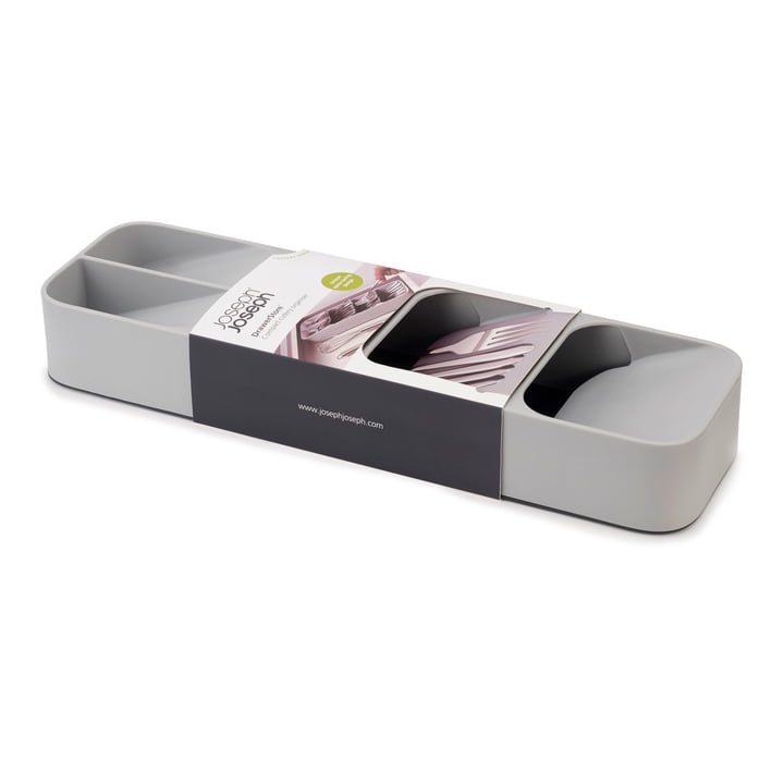 DrawerStore Plateau à couverts de Joseph Joseph en gris