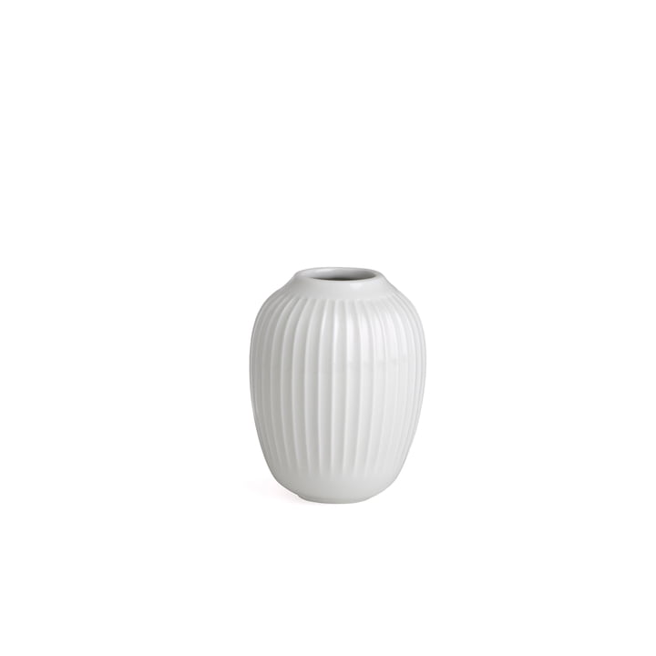 Hammershøi Vase H 10 cm de Kähler Design en blanc