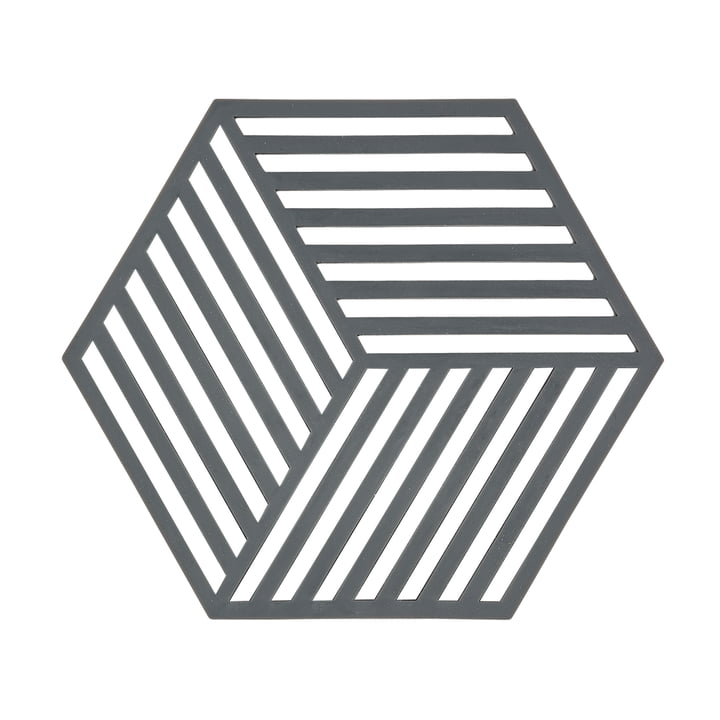 Le Zone Denmark - Hexagon Dessous de verre en gris