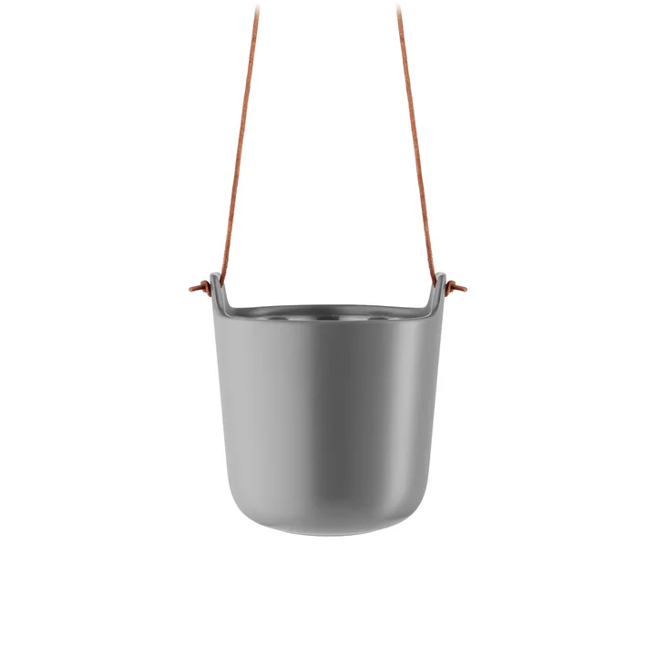 Cache-pot suspendu auto-irrigant par Eva Solo en Nordic Grey