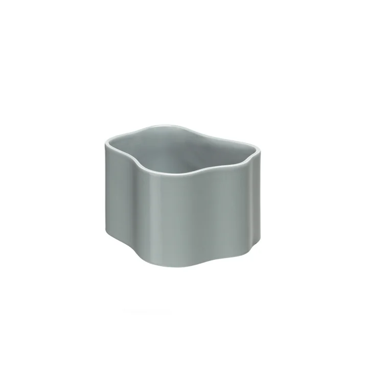 The Artek - Riihitie Planter B, petit / gris clair