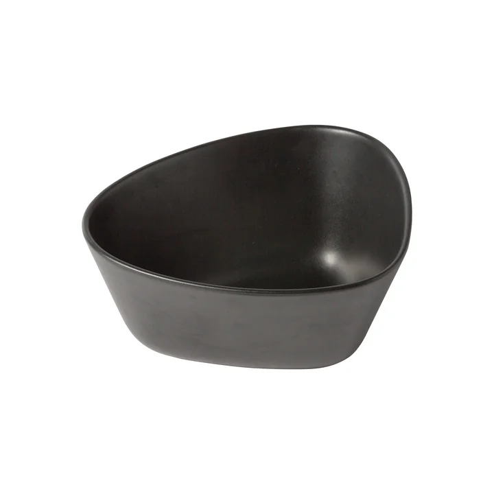 Curve Stoneware Bol M 0,8 l de Lind DNA en noir