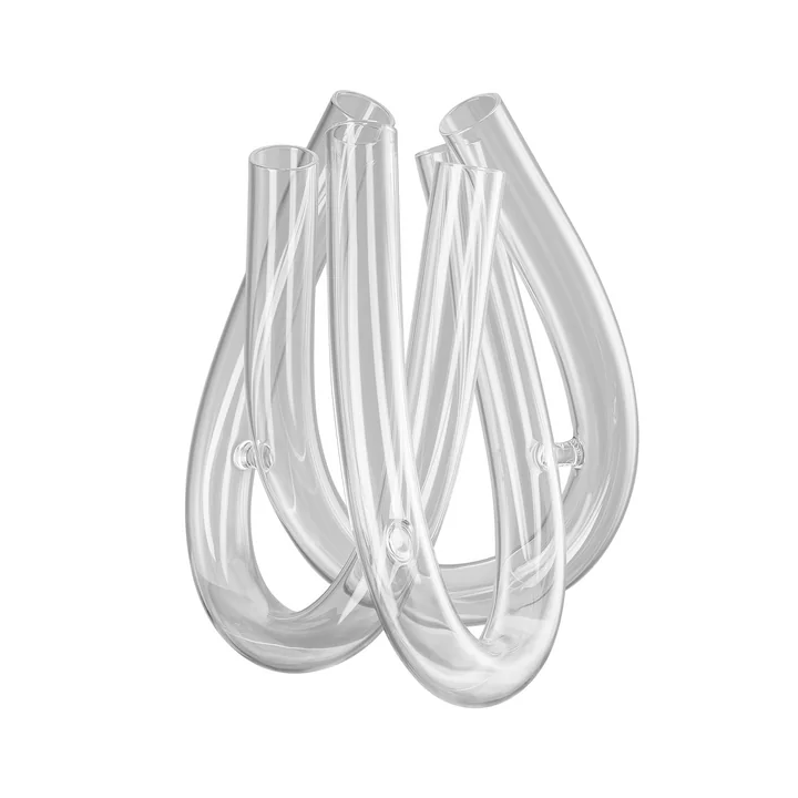 Vase Triu H 22 cm de Rosenthal en transparent