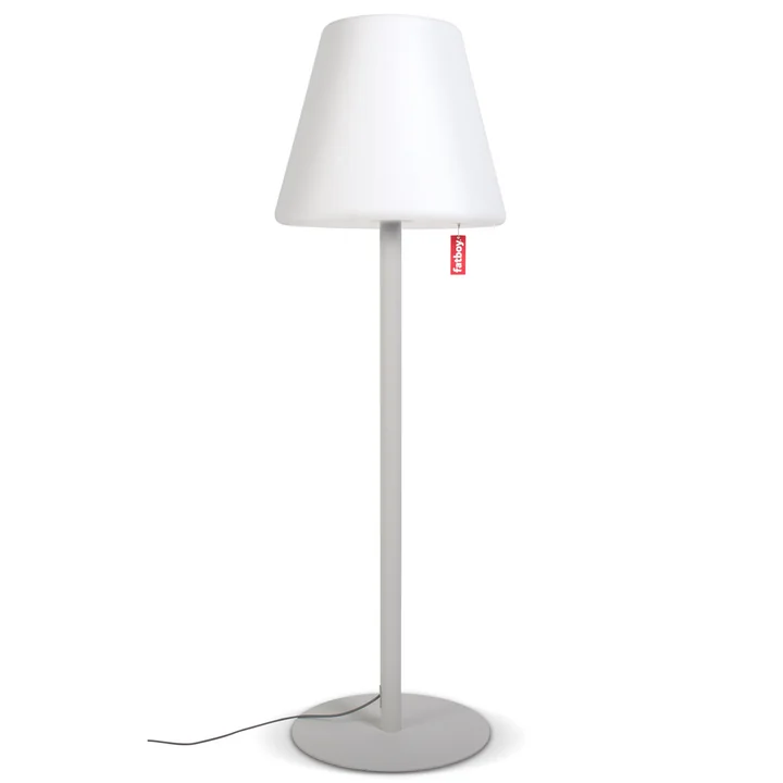 Lampadaire Edison the Giant de Fatboy, Ø 58 x H 182 cm, gris clair