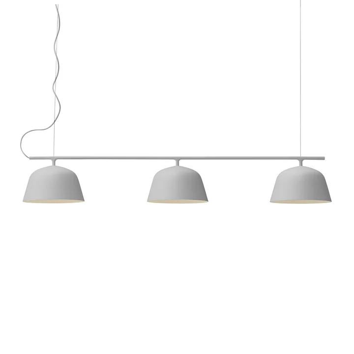 Muuto - Ambit Rail lampe à suspension, gris