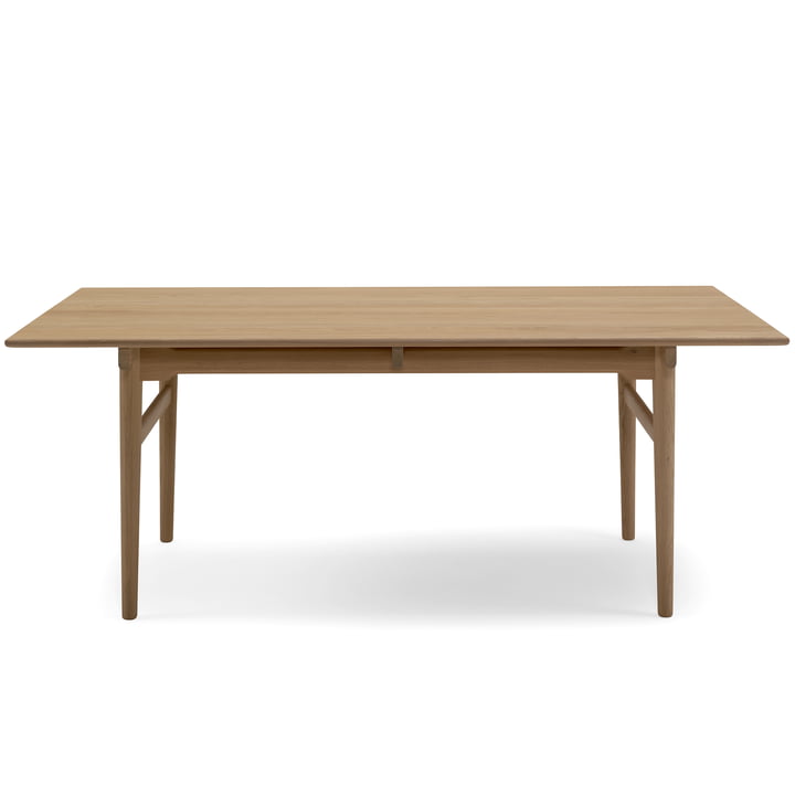 La table à manger CH327 de Carl Hansen, 190 x 95 cm, chêne huilé