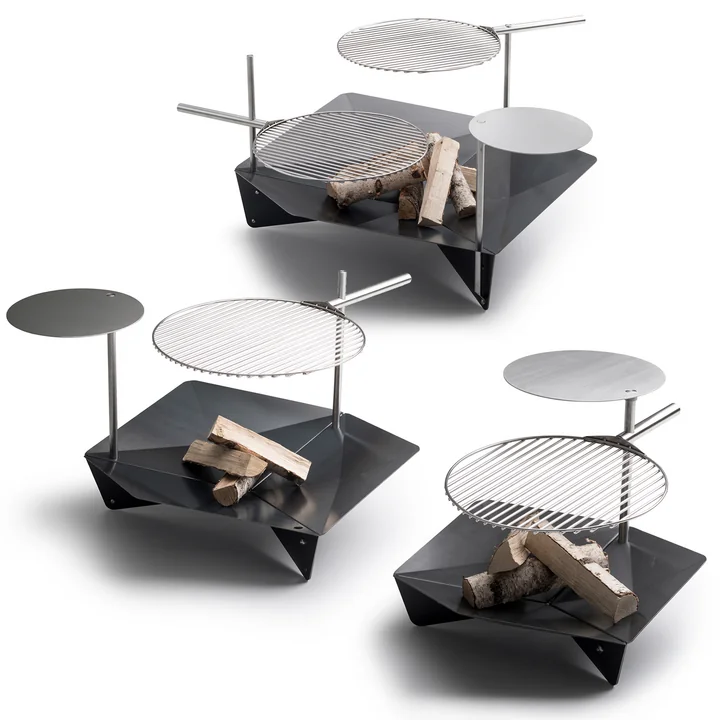 höfats - Gril Triple - Barre - Gril - Table