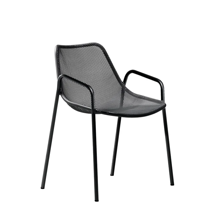 Emu - Chaise Round, noir