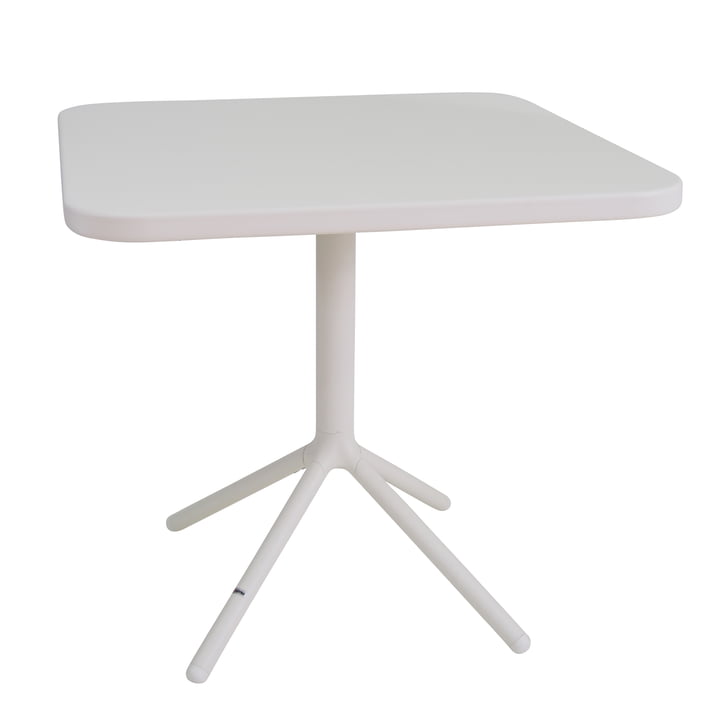 La table de bistrot Grace par Emu H 74 cm, 70 x 70 cm, blanc (23)