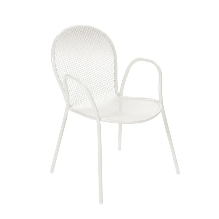 Ronda Chaise de jardin en blanc de Emu