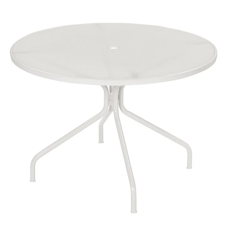 Table cambi Ø 120 cm de l'émeu en blanc