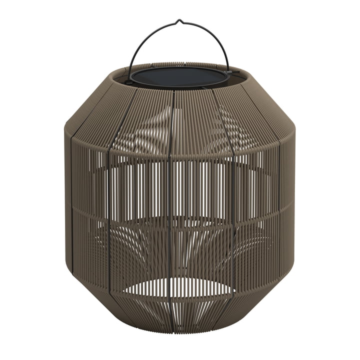 Gloster - Lampe solaire Ambient Nest, fauve
