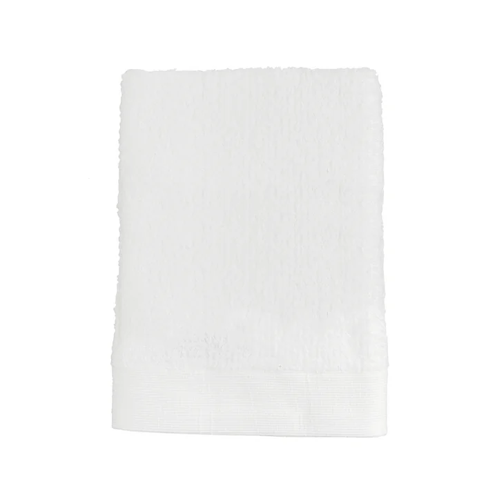 Le Zone Denmark - Classic Serviette de bain, 100 x 50 cm, blanc