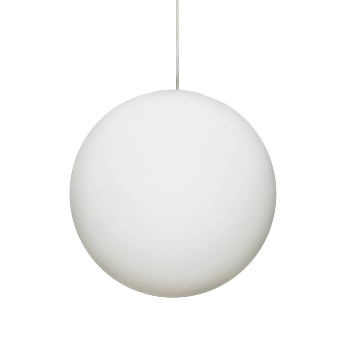 Lampe à suspension Luna Ø 40 cm de Design House Stockholm en blanc