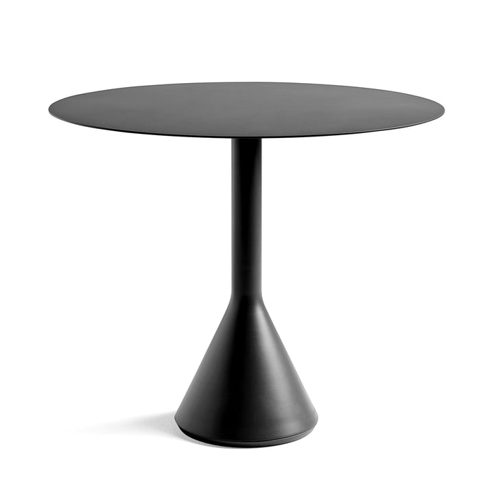Table Palissade Cone Ø 90 x H 74 cm par Hay en anthracite