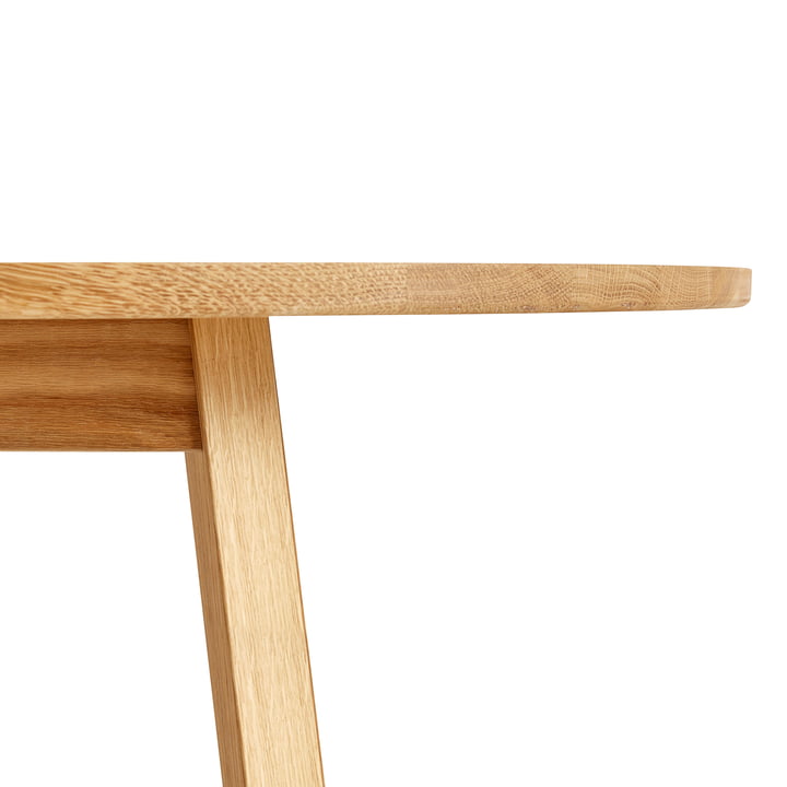 Table à manger et banc Triangle Leg par HAY