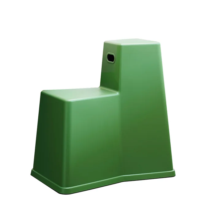 Le tabouret Tool de Vitra en vert industriel