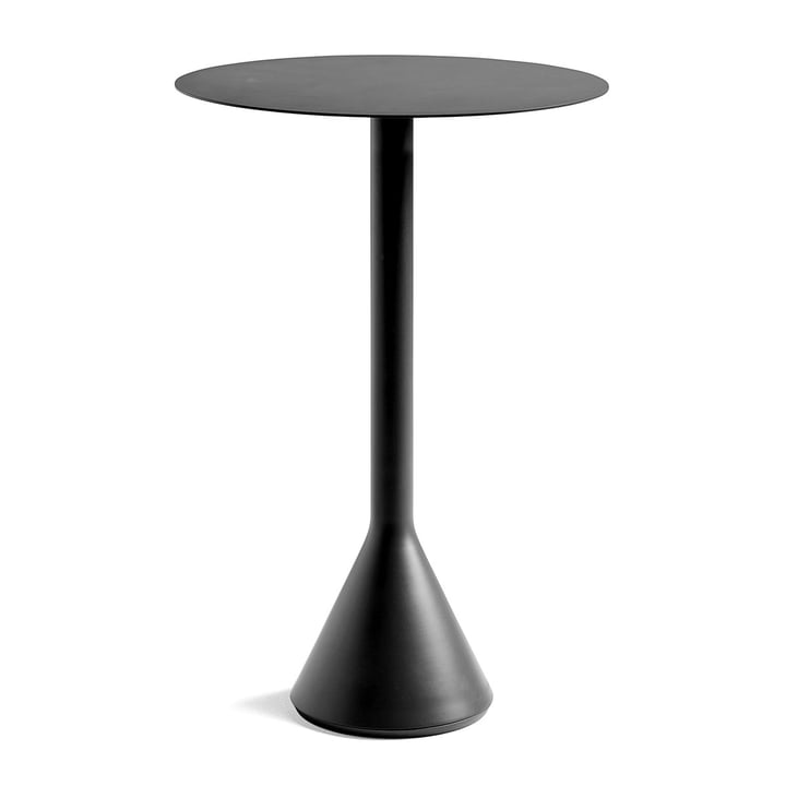 Hay - Table haute Palissade Cone, Ø 60 x H 105 cm, anthracite
