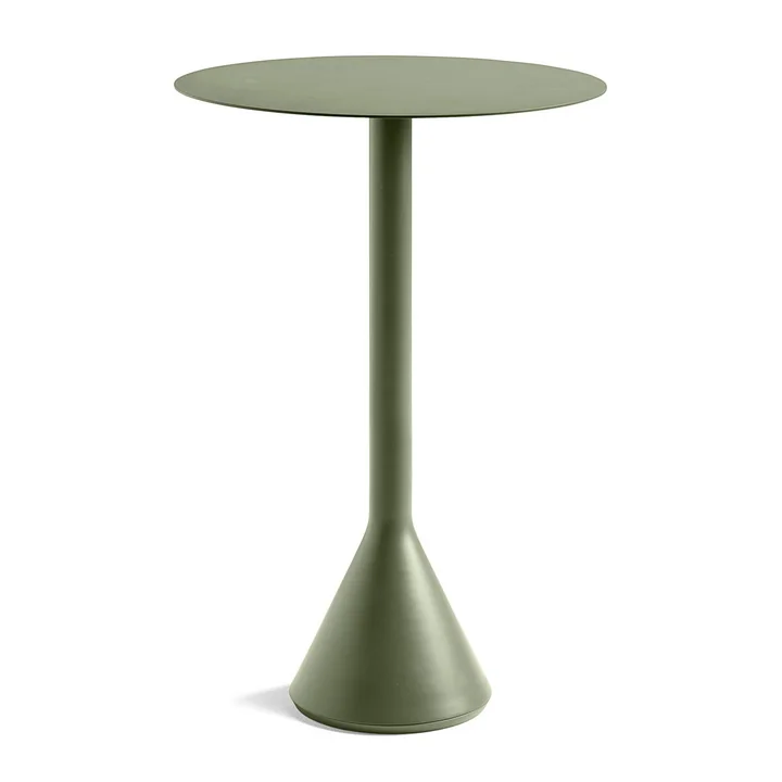 HAY - Table haute Palissade Cone, Ø 60 x H 105 cm, olive