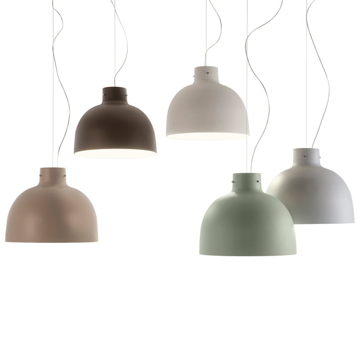 La suspension lumineuse Bellissima de Kartell en différents coloris