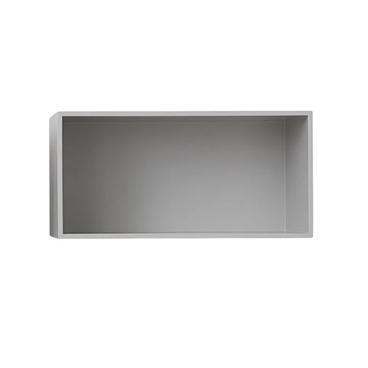 Muuto - Module d'étagère Mini Stacked 2.0, large / gris clair