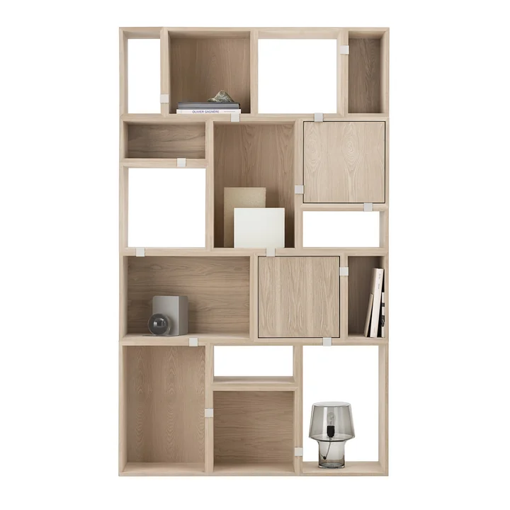 Muuto - Système d'étagères Stacked 2.0 - chêne