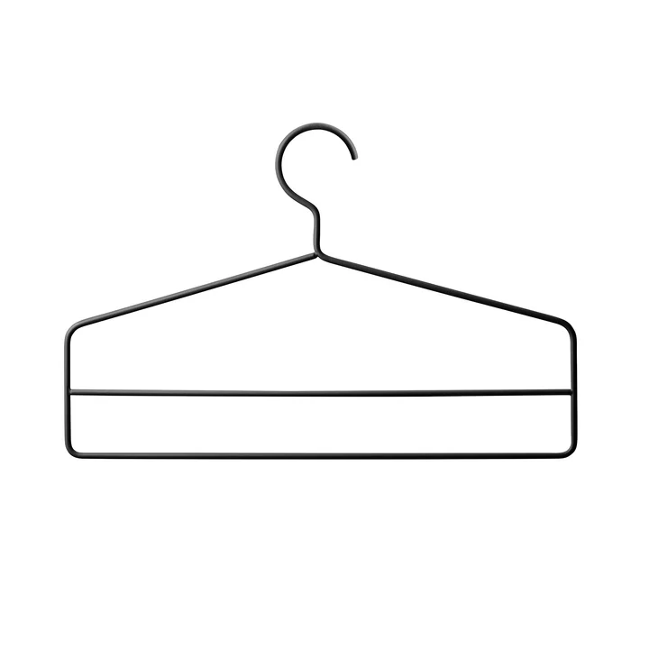 String - Cintre, noir (lot de 4)