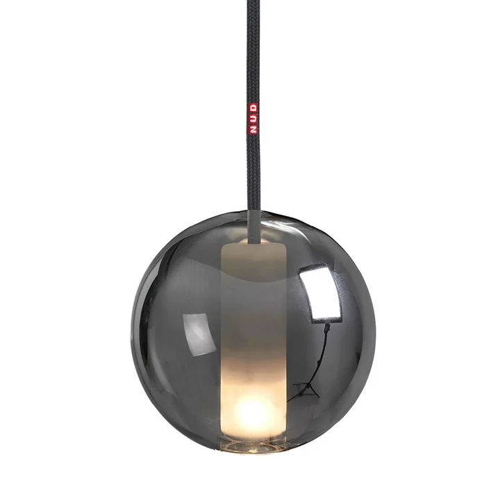 Moon Luminaire suspendu 125 de NUD Collection dans space / asphalte (TT-061)