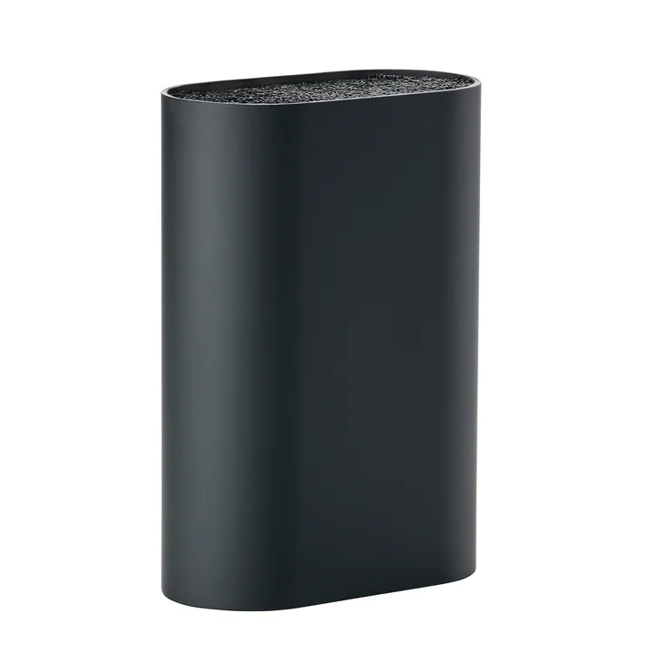 Der Zone Denmark - Bloc à couteaux, L 17 x W 9 cm, noir
