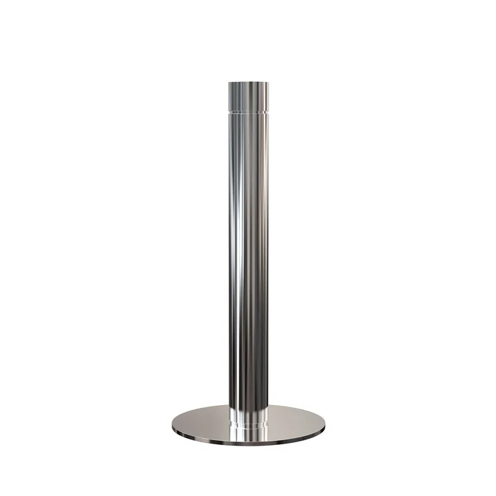 Porte-rouleau de cuisine H 27,5 cm en acier inoxydable poli par Frost
