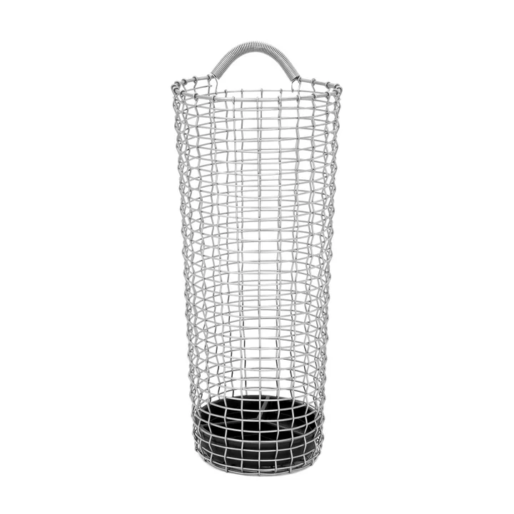 Porte-parapluies Umbrella Bin de Korbo en acier inoxydable