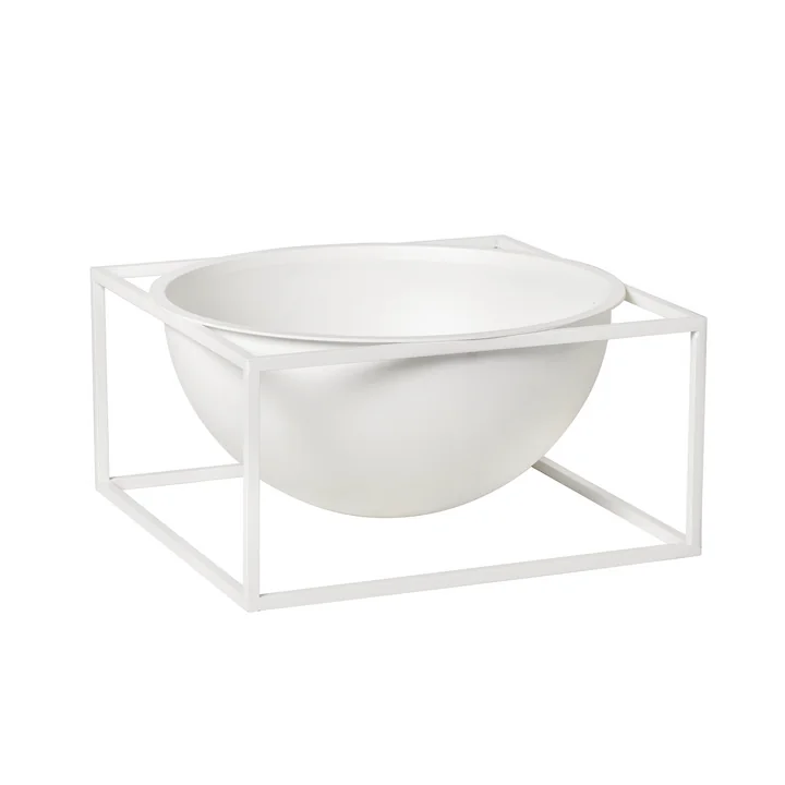 Audo - Kubus Bowl Centerpieces H 1 1. 5 cm, large / blanc