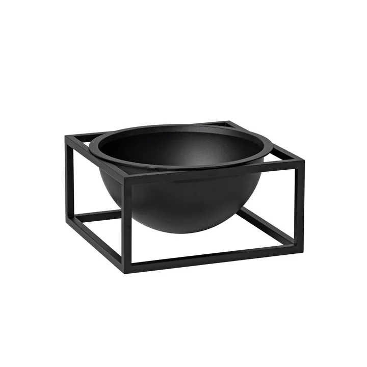 Audo - Kubus Bowl Centerpieces H 7 cm, small / noir