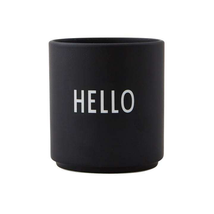 AJ Favourite Tasse en porcelaine Hello de Design Letters