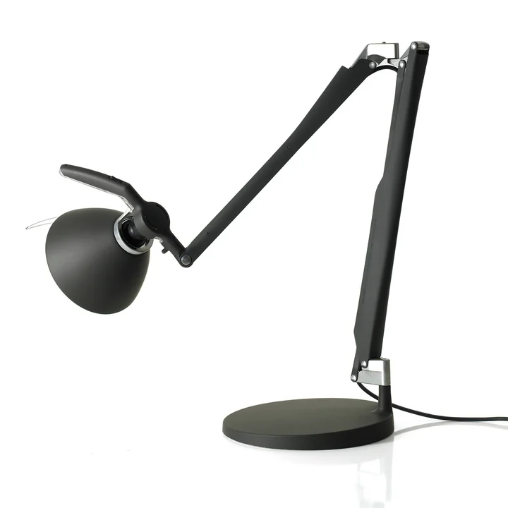 Fortebraccio Lampe de bureau D33N.100 de Luceplan de noir