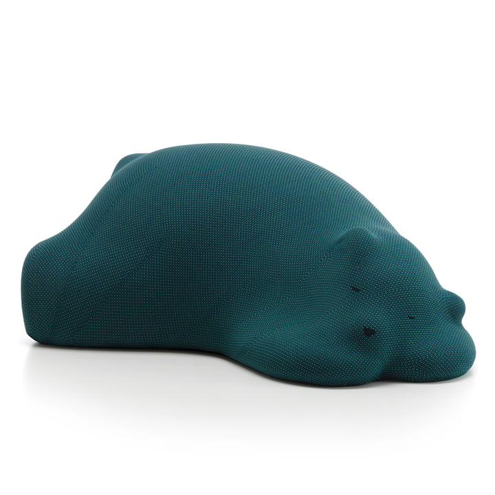 Ours au repos de Vitra en turquoise