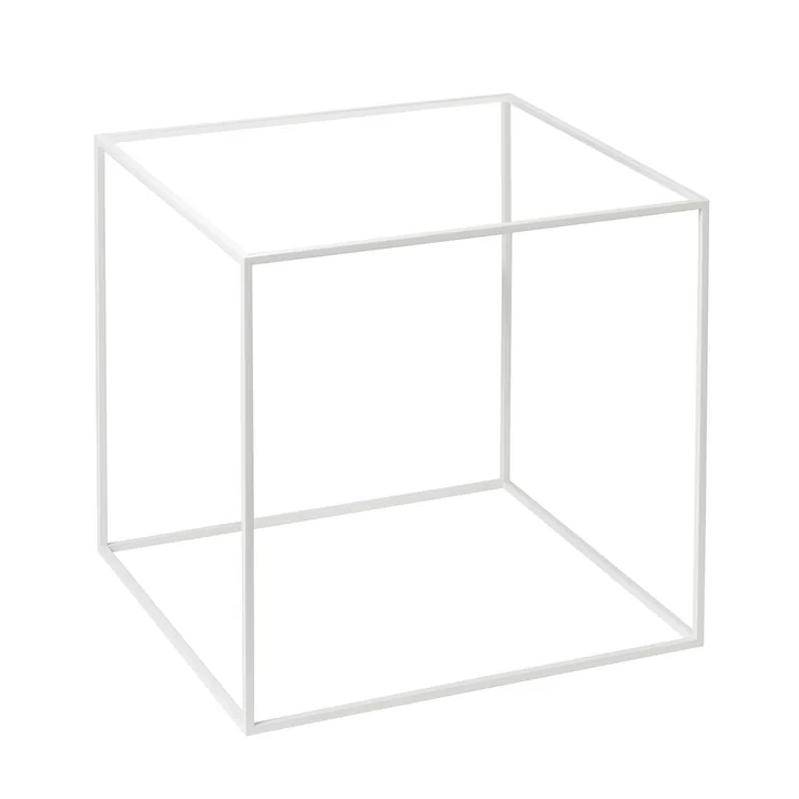 Cadre pour Twin 42 Table d'appoint de Audo en blanc