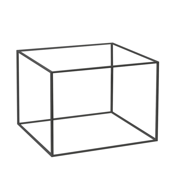 Cadre pour Twin 49 table d'appoint de Audo en noir