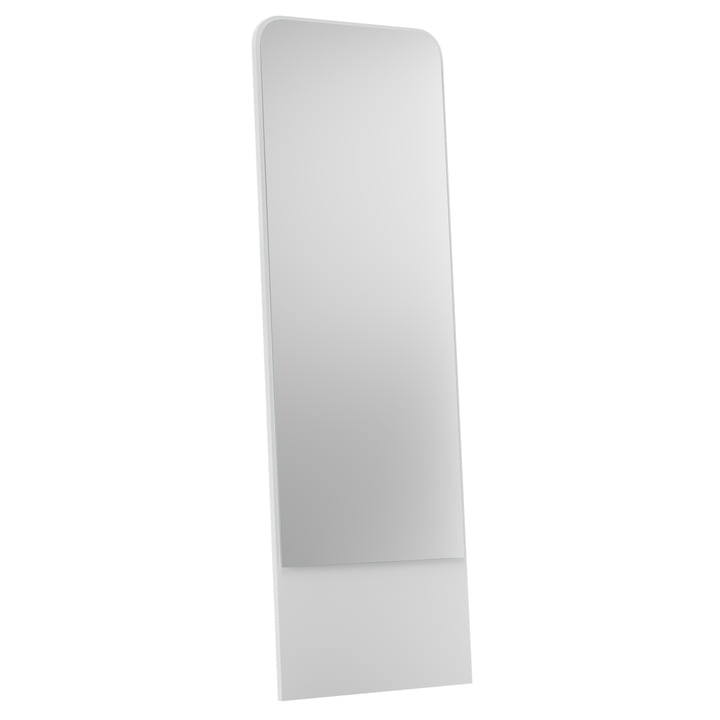 Friedrich Miroir de Objekte unserer Tage - 60 x 185 cm, blanc