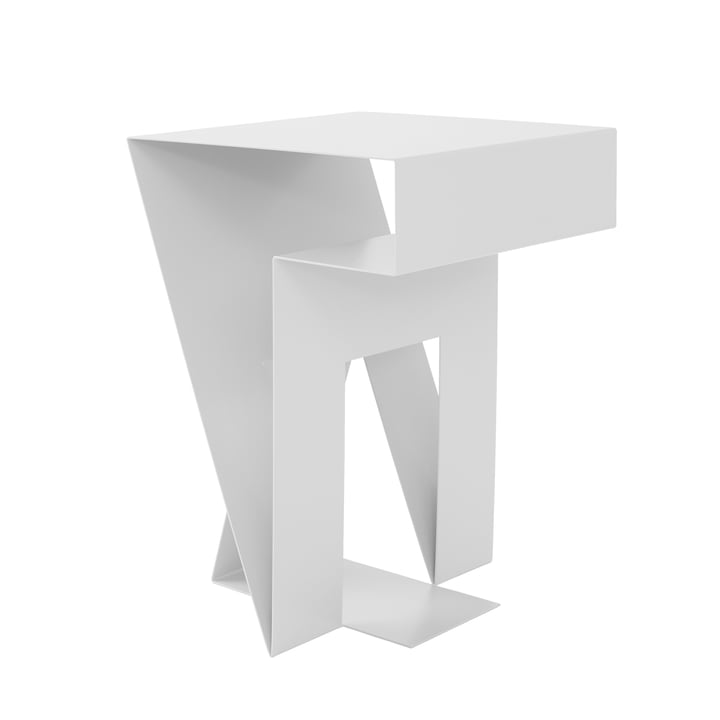 Neumann Table d'appoint de Objekte unserer Tage en blanc