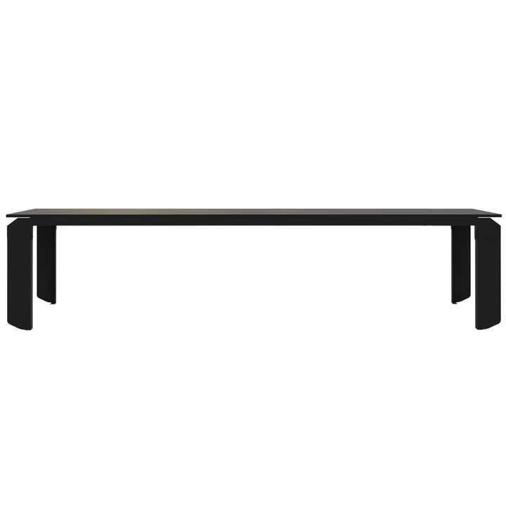 Table Novak de Objekte unserer Tage - 250 x 100 cm, noir
