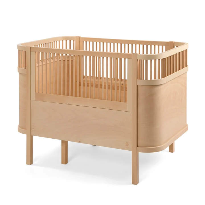 Sebra Lit pour bébé et junior en bois