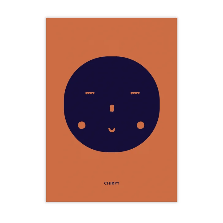 Chirpy Feeling de Paper Collective , 50 x 70 cm