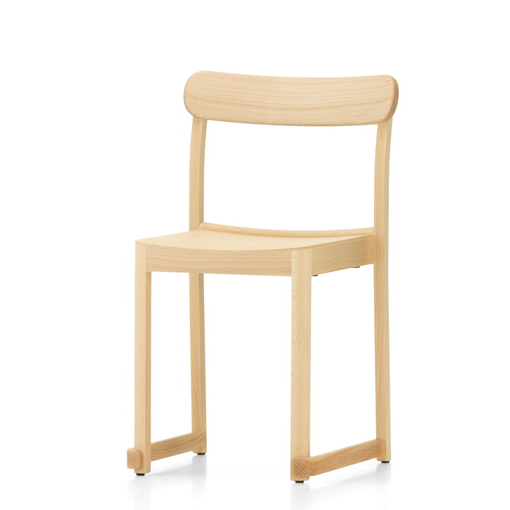 Atelier Chair de Artek en hêtre naturel laqué (patins en feutre)