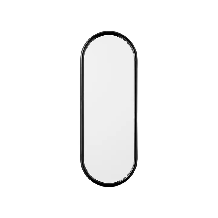 Angui Miroir mural small, 29 x 78 cm in anthracite de AYTM
