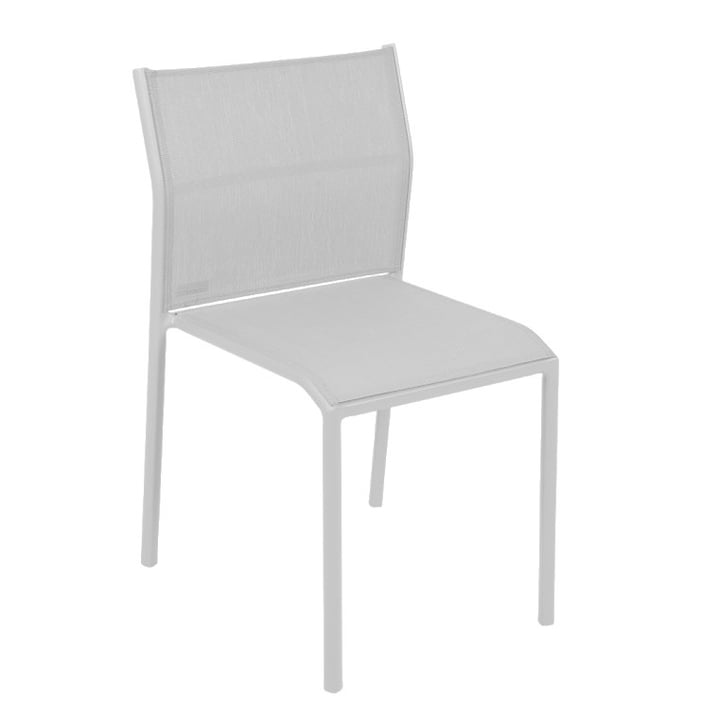 Chaise Cadiz de Fermob en coton blanc