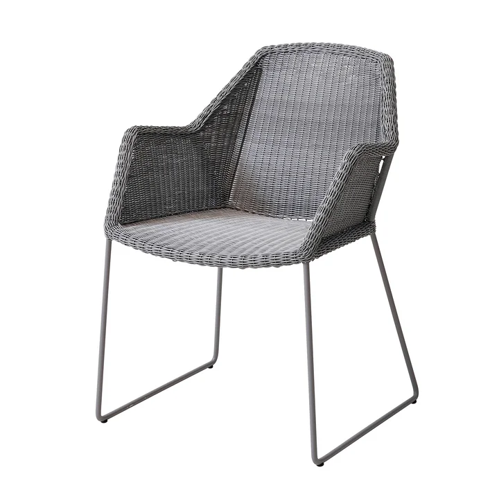 Breeze Fauteuil (5467) de Cane-line en gris clair